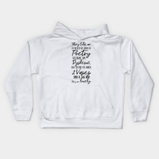 Pottery Dyslexic Joke Kids Hoodie